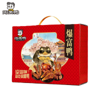 周黑鸭零食礼盒-爆富鸭 622g