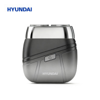HYUNDAI 全金属创新式磁吸双头电动剃须刀 YS805