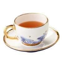 永丰源 先生瓷海上明珠2头咖啡杯碟/茶杯碟140ml
