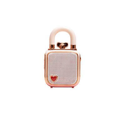 Divoom Lovelock 同心锁 同心锁音箱 粉色