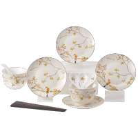 多样屋(TAYOHYA) 喜上眉梢中餐具16件套TA21-0017BP