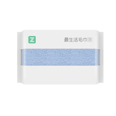 最生活 A-1159 青春系列毛巾 白 34X76cm(单位:条)