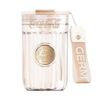 格沵germ 可口可乐联名款徽章系列水杯500ml GE-CK24SS-S60-2 雪融白 1个