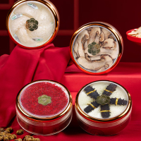 贡极燕窝松茸海参藏红花滋补礼盒110g