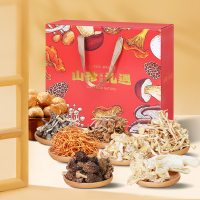 贡极礼遇八珍菌菇 干货礼盒 660g