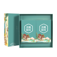贡极 有机松茸干片品馐 礼盒120g