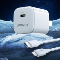 品胜PISEN 小体积氮化镓PD30W快速充电器套装TS-C175(C to L)