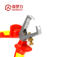 森罗力(SENROLY)双色柄剥线钳 SR70141 6寸