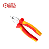 森罗力(SENROLY) VDE绝缘耐压钢丝钳 SR-70332 7寸