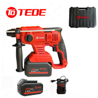 TEDE YD-5092 无刷充电式锂电电锤钻/冲击钻 两电一充 单位:套