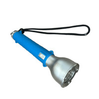 正辉(CHHI)YCL8216 6W DC7.2V IP68 6500K 白光 LED 强光手电 银白色 计价单位:台