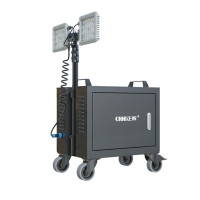 正辉(CHHI)YCL8226 2*60W AC220V IP65 6000K 白光 便携式多功能工作灯 黑色 单位:台