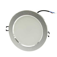 正辉(CHHI) YCL8518-7 7W AC220V IP20 6500K LED超薄筒灯 银灰色 (单位:个)