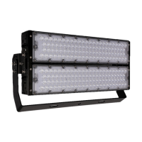 正辉(CHHI)YCL8516-400 400W IP66 AC220V 白光 6500K LED泛光灯 黑色 单位:盏