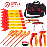 森罗力(SENROLY) SL-1018 个人工器具工具包组套 18件套 单位:套