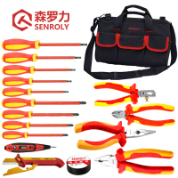 森罗力(SENROLY) SL-1017 个人工器具工具包组套 17件套 单位:套