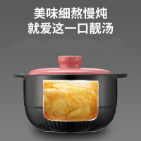 九阳砂锅汤锅炖锅煲汤熬药煮粥焖饭养生汤锅明火燃气耐高温炖锅2.5L CJ511
