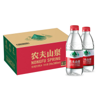 农夫山泉 饮用水 饮用天然水380ml*24瓶 整箱装30箱起订