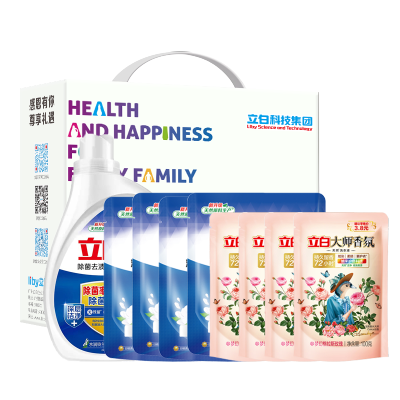 立白 除菌洗衣液1.05kg倍净九件套 (1770g)