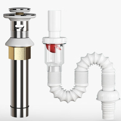 优 勤 洗脸盆下水道防臭下水管洗手池台盆器面盆软管排水配件漏水塞管子