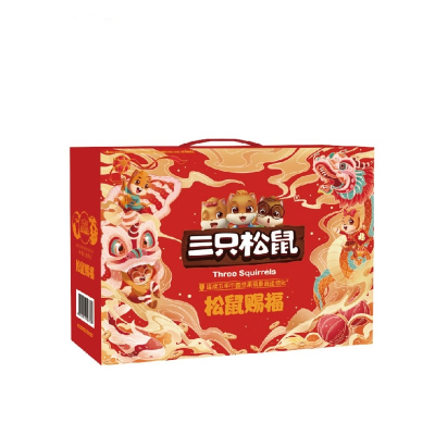 三只 松鼠松鼠赐福1258g