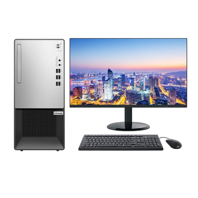 联想 T4900 I5-10400/16G/1T/512/23.8显示屏+键盘+鼠标 win7 装专业版