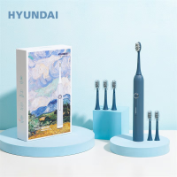 HYUNDAI现代-声波电动牙刷(六刷头)油画风 X901