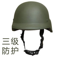 重虎户外M88钢盔PASGT高分子聚乙烯IIIA级训练 GA3级 绿色 PE防dan头盔