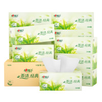 心相印 茶语系列200抽4提二层盒装纸面巾 H200(箱装) 单位:箱