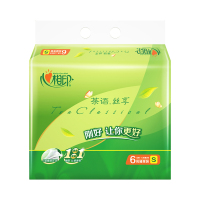 心相印BT910卷纸 心柔系列4层140g 27卷卫生纸巾(冲水易降解 整箱销售)