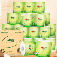 心相印 茶语经典140克27粒装四层茶叶压花卷筒卫生纸 BT927(箱装)单位:箱