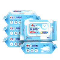 心相印 湿厕纸系列80片装湿巾5包组合装 XCY080+P2(箱装)单位:箱