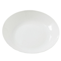 钰春鹏 白瓷盘子 20cm /1个