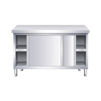 钰春鹏 不锈钢橱柜单通工作台 1200*600*800mm /1台