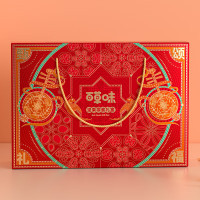 坚果礼盒 年货福利春节慰问品企业团购礼盒福运连连1110g[SG]