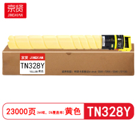 京贤 TN328Y 打印量23000页 适用柯尼卡美能达C250i/C300i/C360i 粉盒 (计价单位:只)黄色