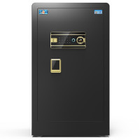 虎牌保险柜指纹密码WiFi保险箱全钢防盗可入墙保密保管柜 博瑞系列 80cm 钢琴黑