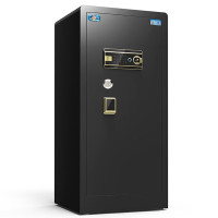 虎牌保险柜指纹密码保险箱全钢防盗保密保管柜 博瑞系列 100cm 钢琴黑