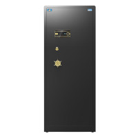 虎牌保险柜指纹密码WiFi保管柜全钢防盗入墙保险箱 博瑞系列 180cm 钢琴黑
