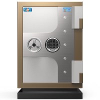 虎牌保险柜家用办公小型电子密码防火柜全钢防盗保密柜财务专用保险箱 80cm 锦虎系列