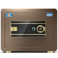 虎牌(tiger)保险柜指纹密码保险箱全钢防盗可嵌入衣柜保密保管柜 博瑞系列 25cm 咖啡金