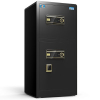 虎牌(tiger)保险柜电子密码保险箱全钢防盗双门保密保管柜 博瑞系列 100cm 钢琴黑