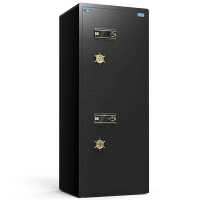 虎牌(tiger)保险柜电子密码保险箱全钢防盗可入墙双门保密保管柜 博瑞系列180cm钢琴黑