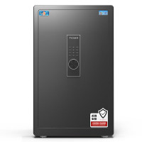 虎牌(tiger)保险柜 电子密码保险箱全钢防盗保密保管柜可入墙保险箱 80cm 黑色 博越系列