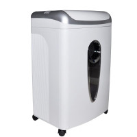 三木 SD9670 锰钢刀碎纸机 20L 5级保密 双入口碎光盘 银白色(台)