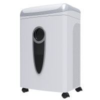 三木 MSD9670 锰钢侠碎纸机 20L 5级保密 双入口碎光盘 银白色(台)
