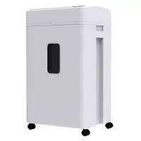三木 MSD9726 锰钢侠碎纸机 25L 5级保密 双入口碎光盘 长时间连续工作 浅灰色(台)