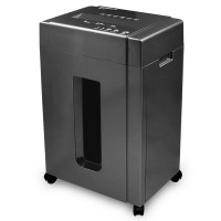 三木 M1 锰钢侠碎纸机 25L 4级保密机 加宽入纸口 长时间连续工作 星际灰(台)