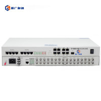 新广邮通 GY-OMUX-30E8 多业务光端机 8路物理隔离以太网+8路E1+30路自动号 单纤120公里