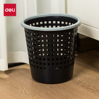 得力(deli)垃圾桶塑胶PG306黑(个)
